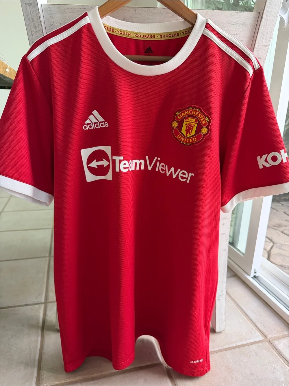 Manchester United 2021-22 Home Jersey- Adidas